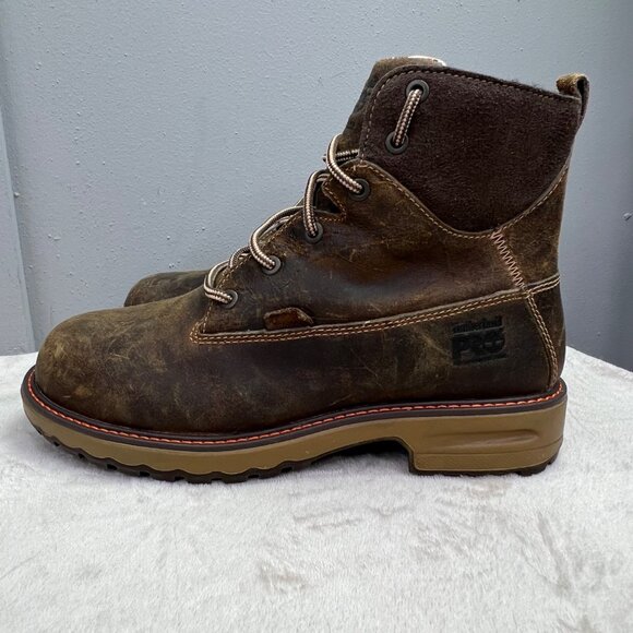 Timberland PRO Brown Combat Boots - Picture 3 of 9